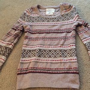 Cute striped holiday inspired colors